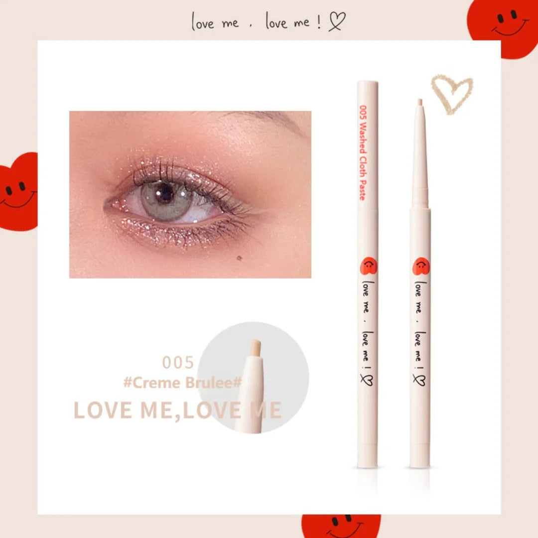 Flortte Smile Heart Gel Liner 0.05g 花洛莉亚彩色眼线胶笔比心系列防水不晕染持久新手下眼睑