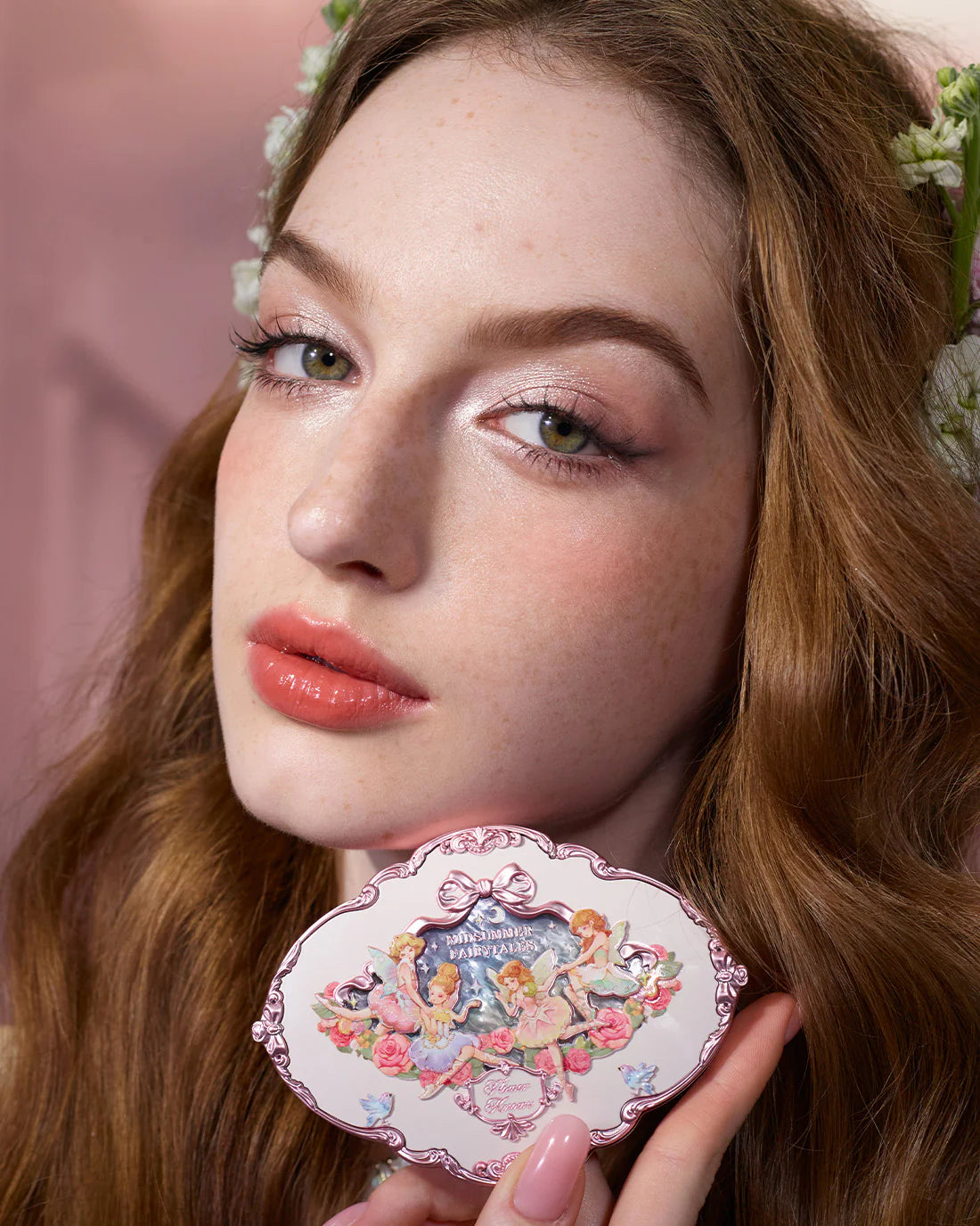 Flower Knows Midsummer Fairytales Embossed Five-Color Makeup Palette 6.5g 花知晓仲夏夜浮雕五色眼影