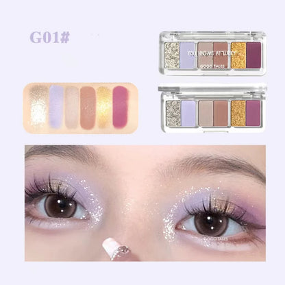 GOGOTALES Small Ruler Eye Shadow Palette 6.6g 戈戈舞小尺子眼影盘