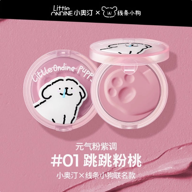 LITTLE ONDINE Heartbeat Blush Cream 5.5g 小奥汀线条小狗怦怦腮红联名限定