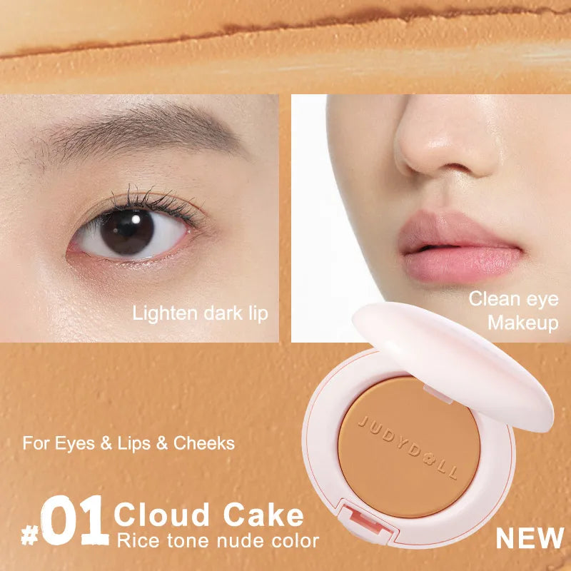 Judydoll All-In-One Face Fusion Blush Cream 6g 橘朵面部多用膏面部眼影腮红膏口红唇膏新款橘朵唇颊多用女