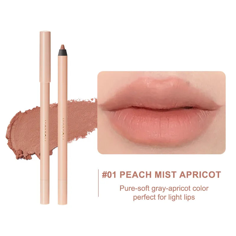 Judydoll Lip Liner #01 Peach Mist Apricot 1.3g 橘朵新品唇線筆唇線色裸微笑自然唇妝唇彩