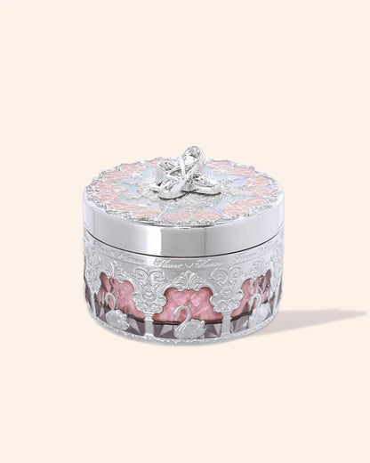 Flower Knows Swan Ballet Music box Loose Setting Powder 12g 花知晓天鹅芭蕾蜜粉散粉定妆