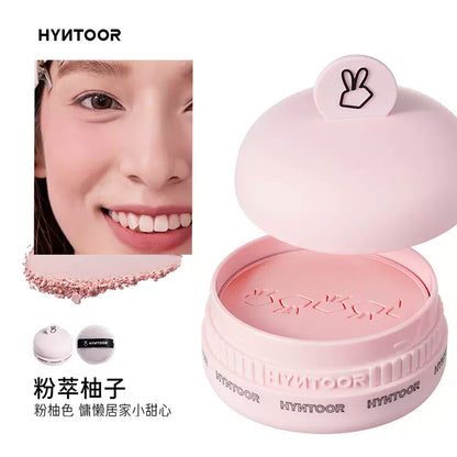 HYNTOOR Sandwich Pressed Powder or Powder Puff Blusher 2.5g/8g 黑兔马卡龙夹心粉饼or粉扑