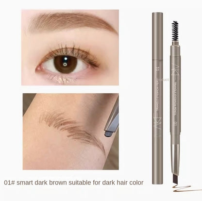 AKF Natural 3D Triangel Eyebrow Pencil 0.22g AKF巧绘立体双头三角眉笔