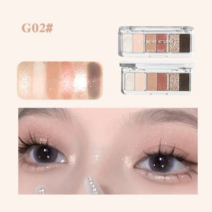 GOGOTALES Small Ruler Eye Shadow Palette 6.6g 戈戈舞小尺子眼影盘