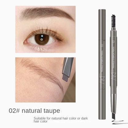 AKF Natural 3D Triangel Eyebrow Pencil 0.22g AKF巧绘立体双头三角眉笔