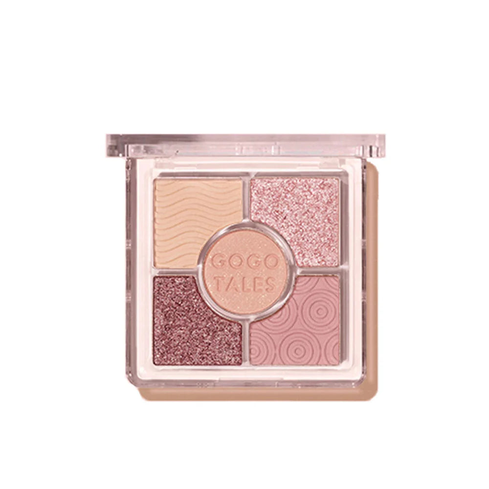 GOGOTALES Pocket Magic Eyeshadow Palette 8.2g 戈戈舞五色口袋魔法眼影盤