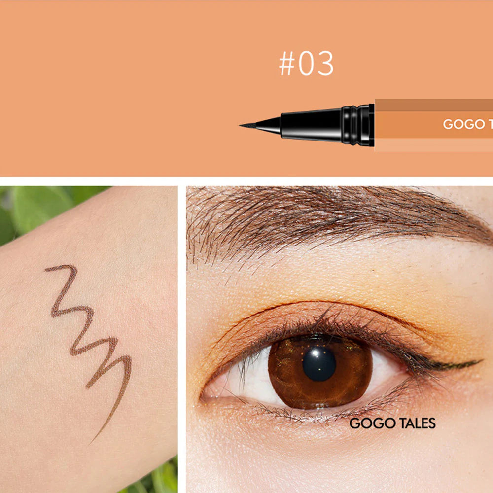 GOGOTALES Thin Head Brown Eyeliner 0.06g 戈戈舞极细心动眼线笔