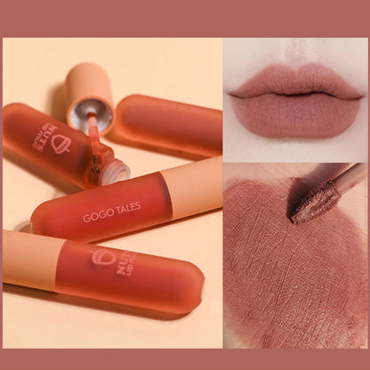 GOGOTALES Velvet Matte Lip Glaze Lipstick 4.7g 戈戈舞冰淇淋丝绒唇泥