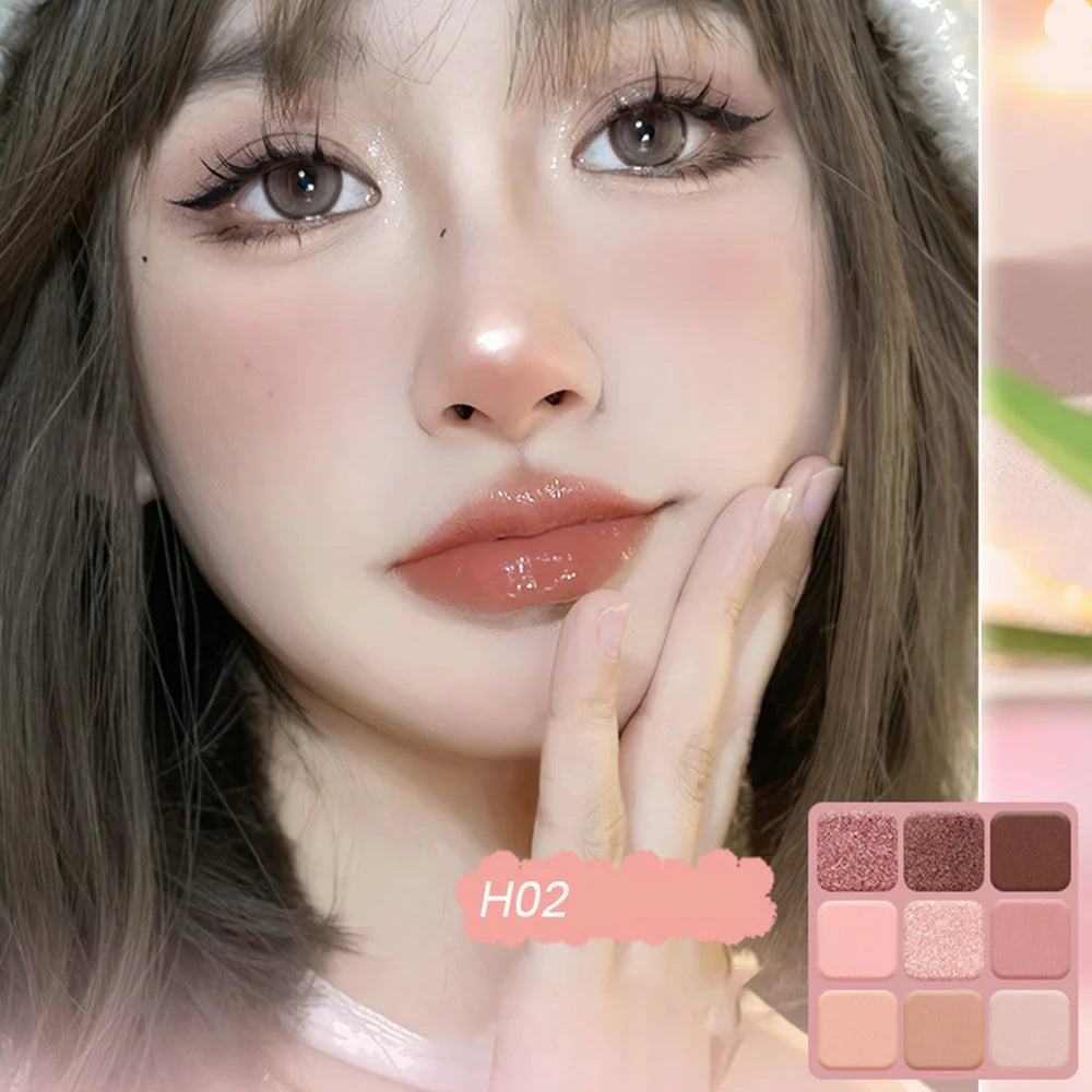 HOLD LIVE 9 Colors in 1 Eyeshadow Palette 11.7g HOLD LIVE雾染薄暮九色眼影盘