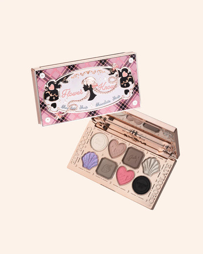 Flower Knows Chocolate Wonder-Shop Eight-Color Eyeshadow Palette 10g 花知晓巧克力八色眼影