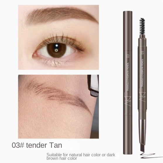 AKF Natural 3D Triangel Eyebrow Pencil 0.22g AKF巧绘立体双头三角眉笔