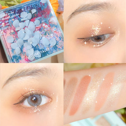 GOGOTALES Secret Garden Petals Eyeshadow Palette 13g 戈戈舞秘密花园眼影盘