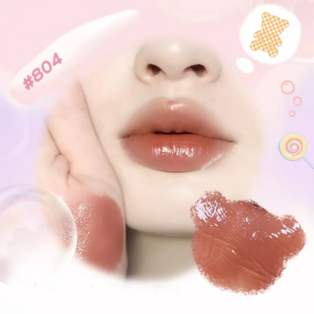 GOGOTALES Brickbear Mirror Water Gloss Lip Gloss 3.5g 戈戈舞布里克熊镜光水漾唇膏