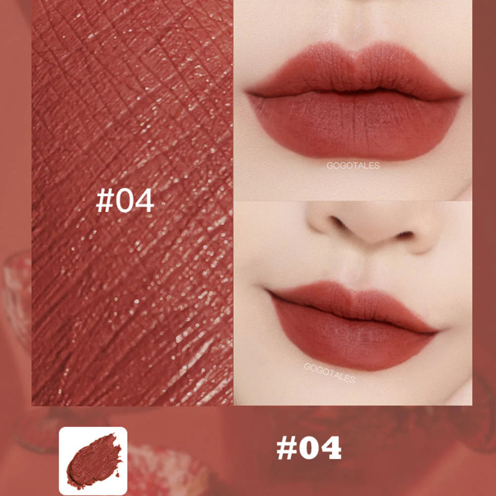 GOGOTALES Velvet Matte Lip Glaze Lipstick 4.7g 戈戈舞冰淇淋丝绒唇泥