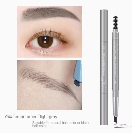 AKF Natural 3D Triangel Eyebrow Pencil 0.22g AKF巧绘立体双头三角眉笔