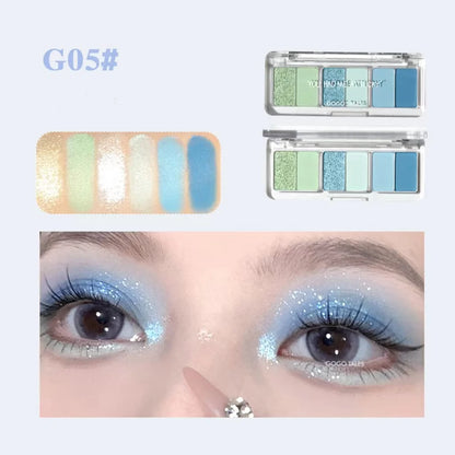 GOGOTALES Small Ruler Eye Shadow Palette 6.6g 戈戈舞小尺子眼影盘