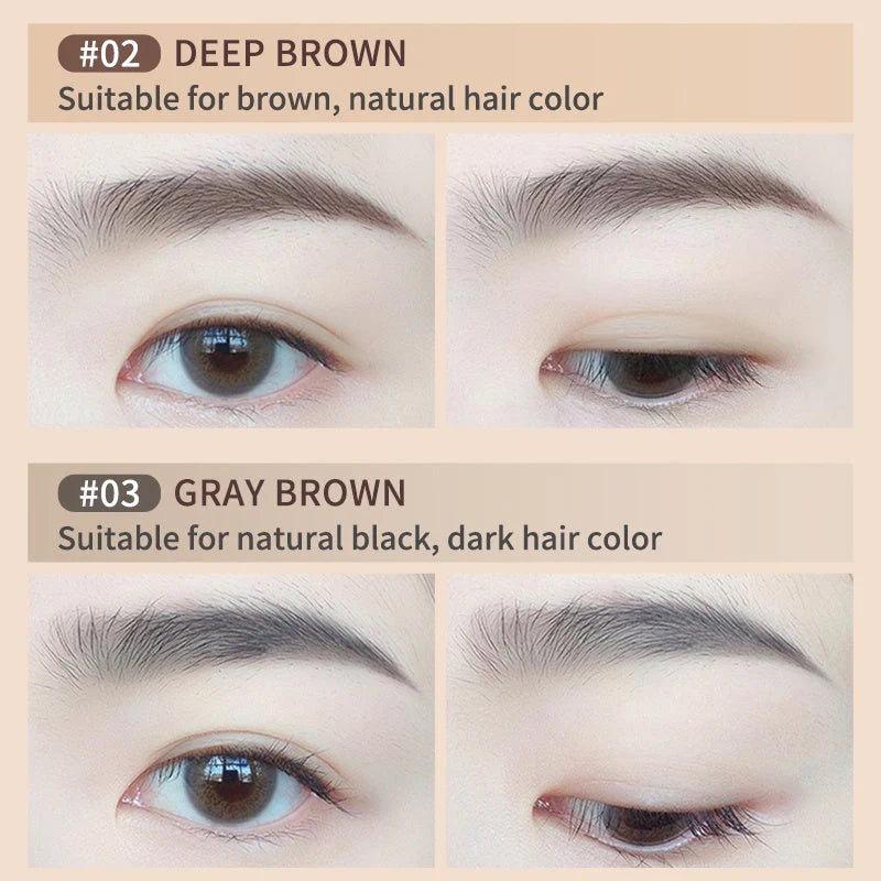 Judydoll 3 Shade Eyebrow Powder 2.4g 橘朵立体眉粉三色显色自然持久防水不脱色