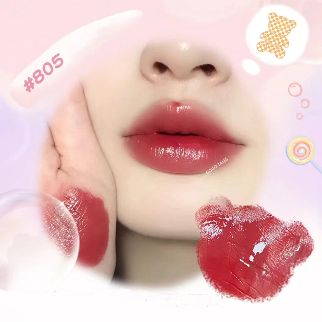 GOGOTALES Brickbear Mirror Water Gloss Lip Gloss 3.5g 戈戈舞布里克熊镜光水漾唇膏