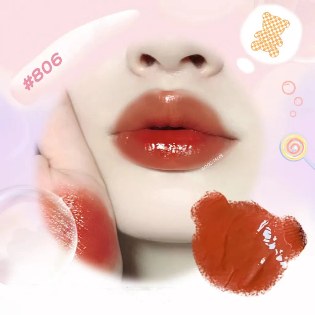 GOGOTALES Brickbear Mirror Water Gloss Lip Gloss 3.5g 戈戈舞布里克熊镜光水漾唇膏