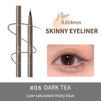 Judydoll Ultra-Fine Liquid Eyeliner  0.4g 橘朵眼线液笔极细防水不晕染持久棕色点痣