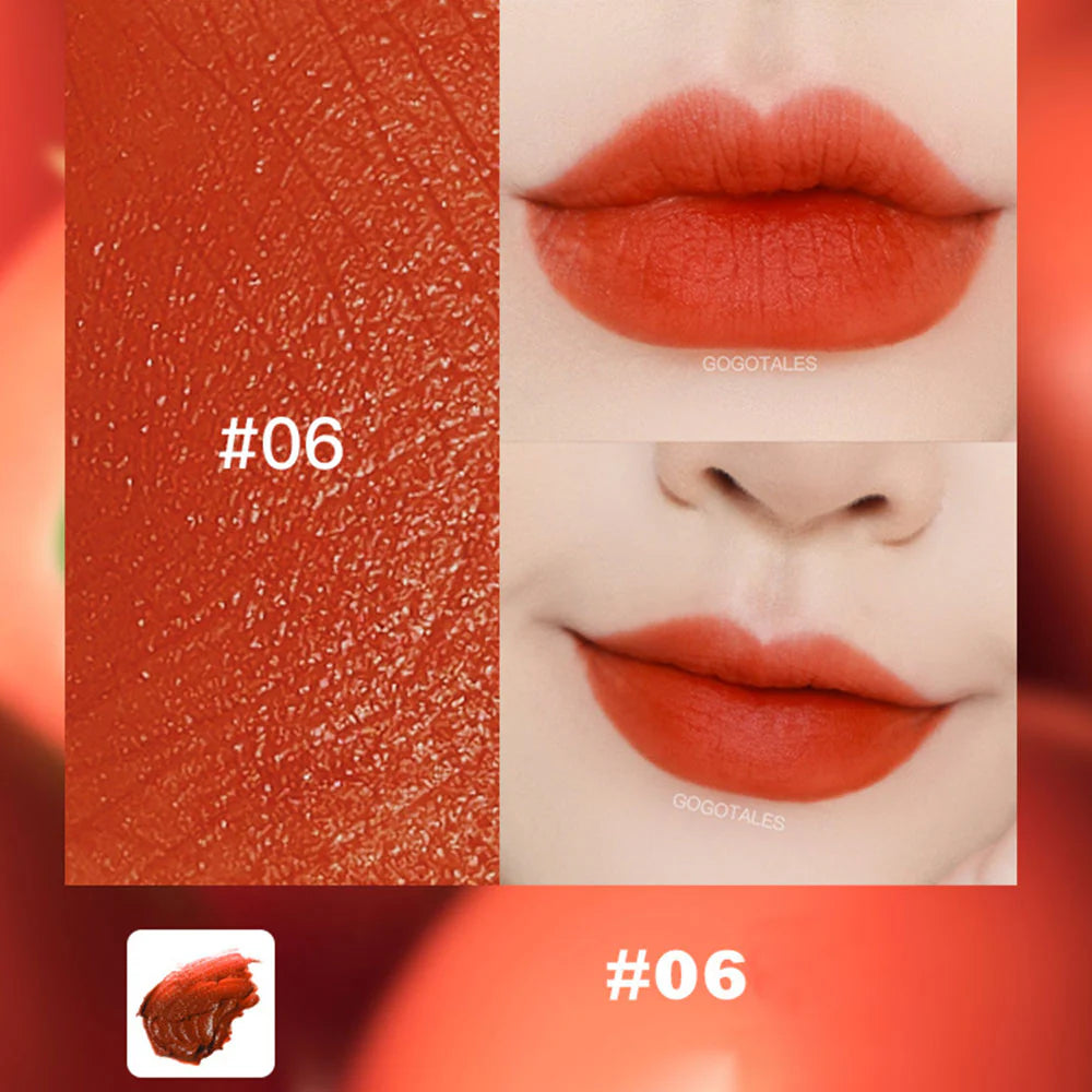 GOGOTALES Velvet Matte Lip Glaze Lipstick 4.7g 戈戈舞冰淇淋丝绒唇泥