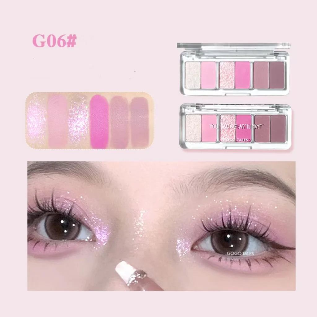 GOGOTALES Small Ruler Eye Shadow Palette 6.6g 戈戈舞小尺子眼影盘