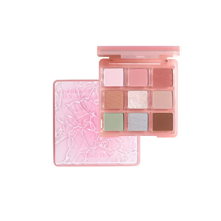 HOLD LIVE Pink Ripple Eyeshadow Palette 13.5g 候爱粉醺波纹眼影盘