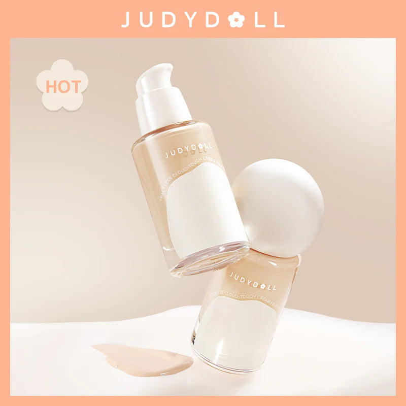 Judydoll Traceless Cloud-Touch Cream Foundation 30g 橘朵云柔无痕粉霜粉底液持妆不易脱妆混油皮女