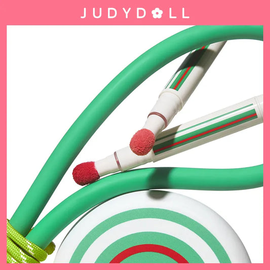 Judydoll Cushion Lip Powder Cream - Sport Chic  1.8g 橘朵唇粉霜气垫唇霜哑光唇釉口红唇泥显白砖红色运动系列