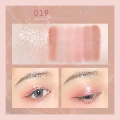 HOLD LIVE Honeycomb Diamond Eyeshadow Palette 10.8g HOLD LIVE蜂巢碎钻眼影盘