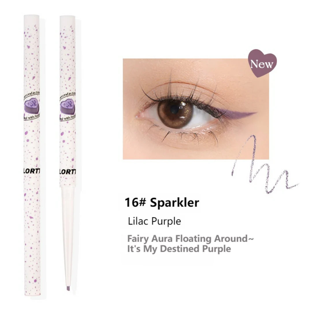 Flortte I Am Super Beauty Eyeliner Pencil 0.05g 花洛莉亚眼线胶笔怪美莉亚卧蚕阴影极细Bunny联名款