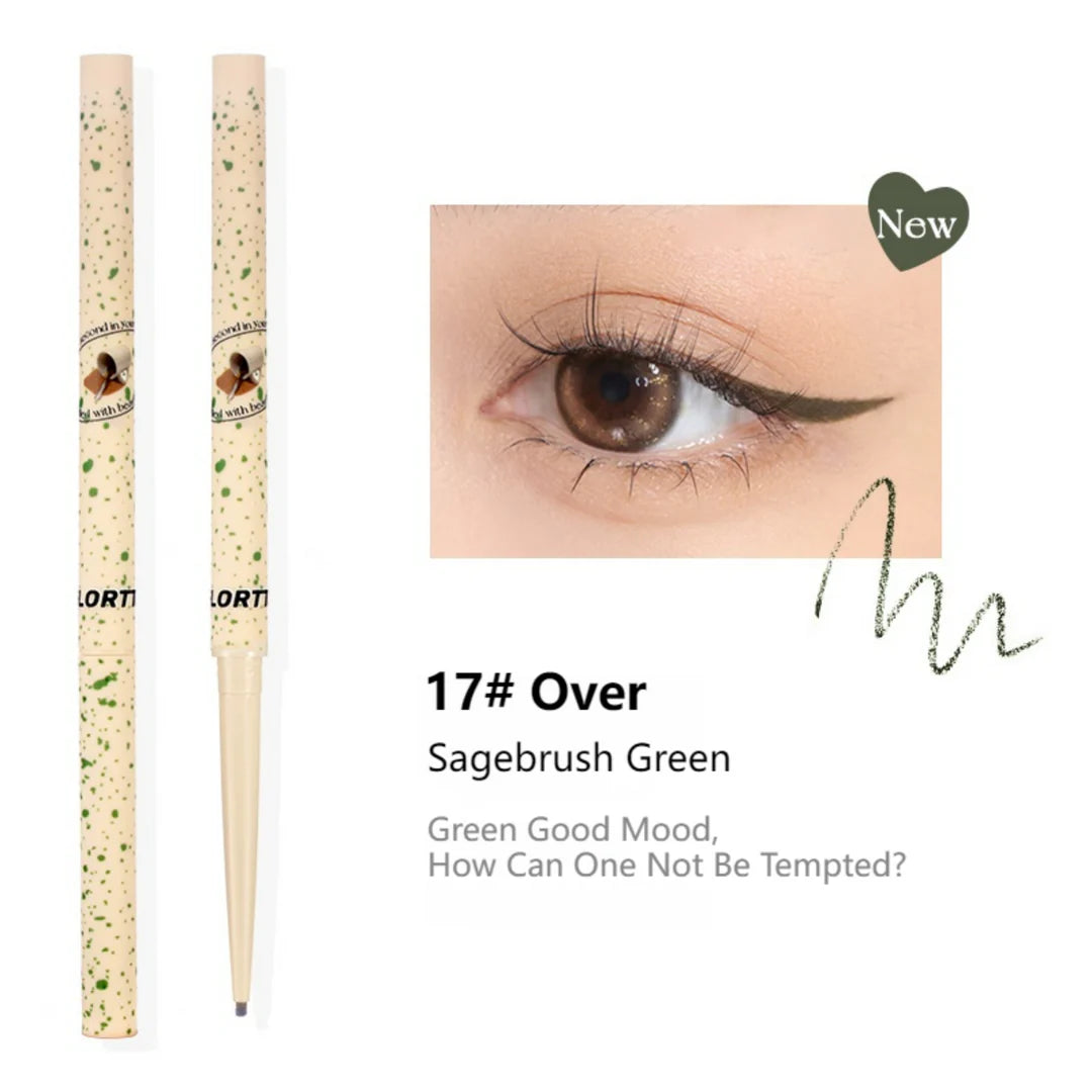 Flortte I Am Super Beauty Eyeliner Pencil 0.05g 花洛莉亚眼线胶笔怪美莉亚卧蚕阴影极细Bunny联名款