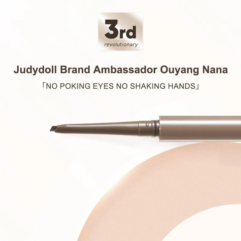 Judydoll Precisely Depicted Slim Gel Eyeliner 0.06g 橘朵砍刀精准描绘眼线胶笔扁头防水不晕染防汗持久新手