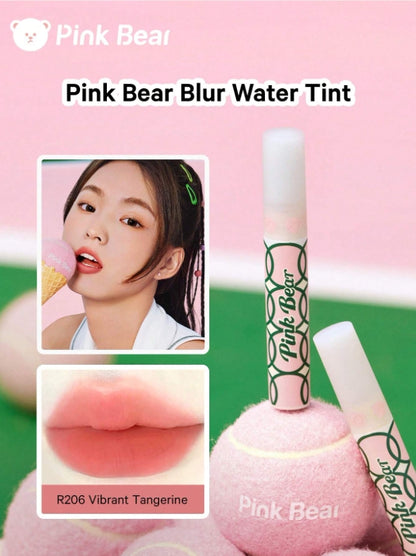 Pink Bear Blur Water Tint 2g 皮可熊网球水雾唇釉