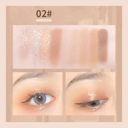 HOLD LIVE Honeycomb Diamond Eyeshadow Palette 10.8g HOLD LIVE蜂巢碎钻眼影盘