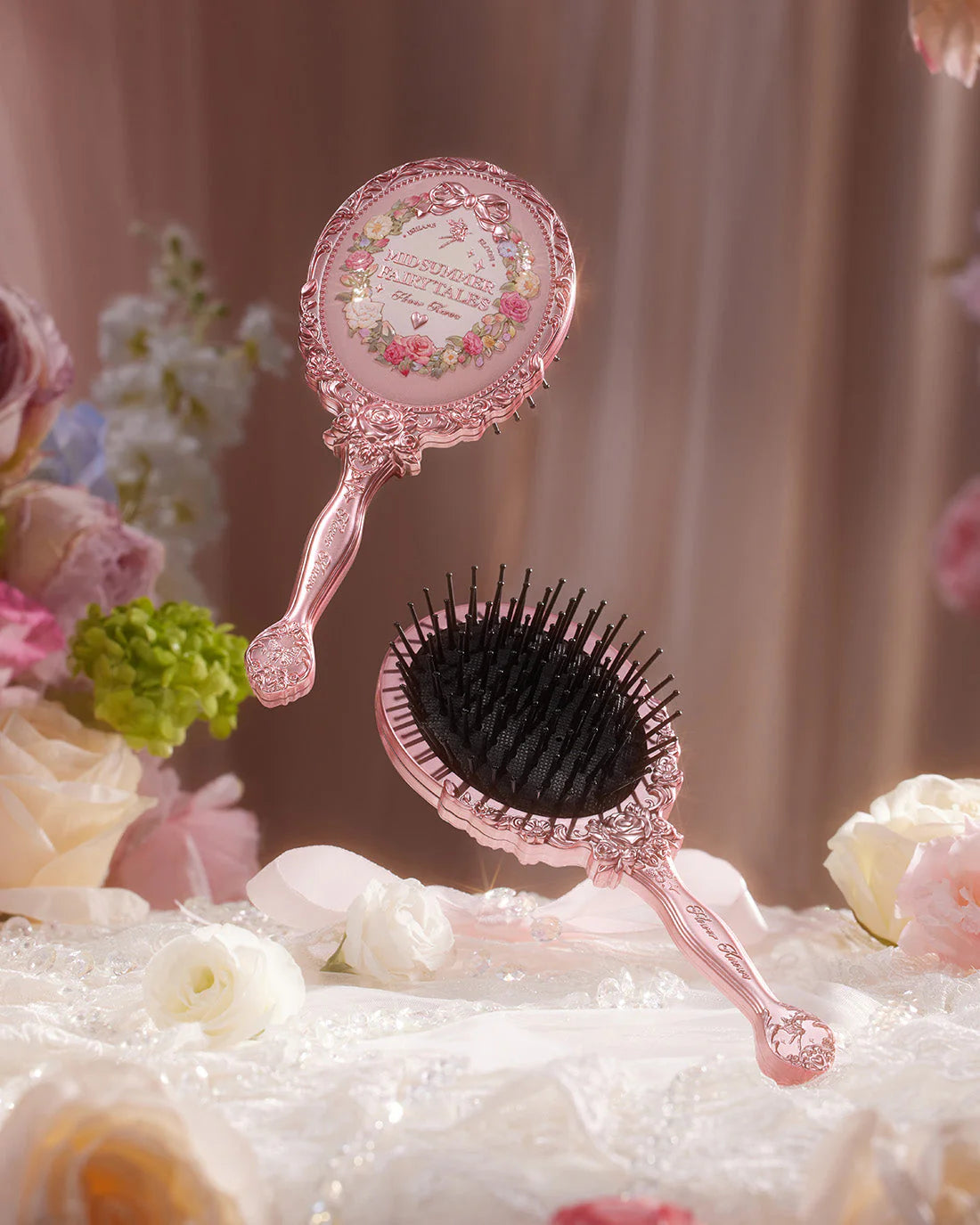 Flower Knows Midsummer Fairytales Paddle Brush 花知晓仲夏夜气垫梳