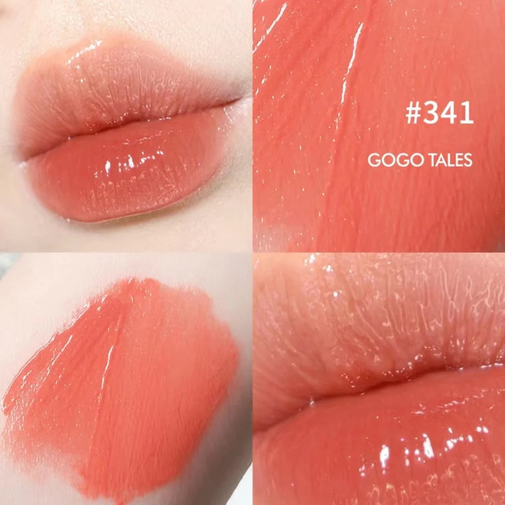 GOGOTALES Love Mirror Lip Gloss 2.8g 戈戈舞爱心镜面粉漾水光唇釉