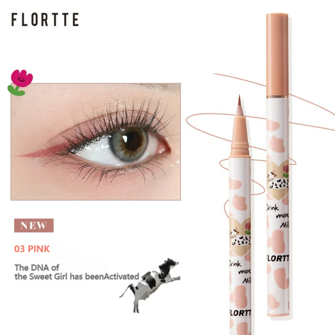 Flortte Wow So Light Eyeliner 0.55ml 花洛莉亚哇塞好细眼线液笔