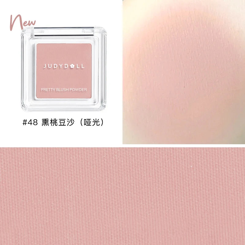 Judydoll Pretty Blush Powder 2g 橘朵单色腮红