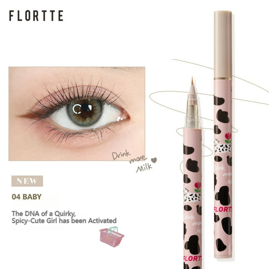 Flortte Wow So Light Eyeliner 0.55ml 花洛莉亚哇塞好细眼线液笔