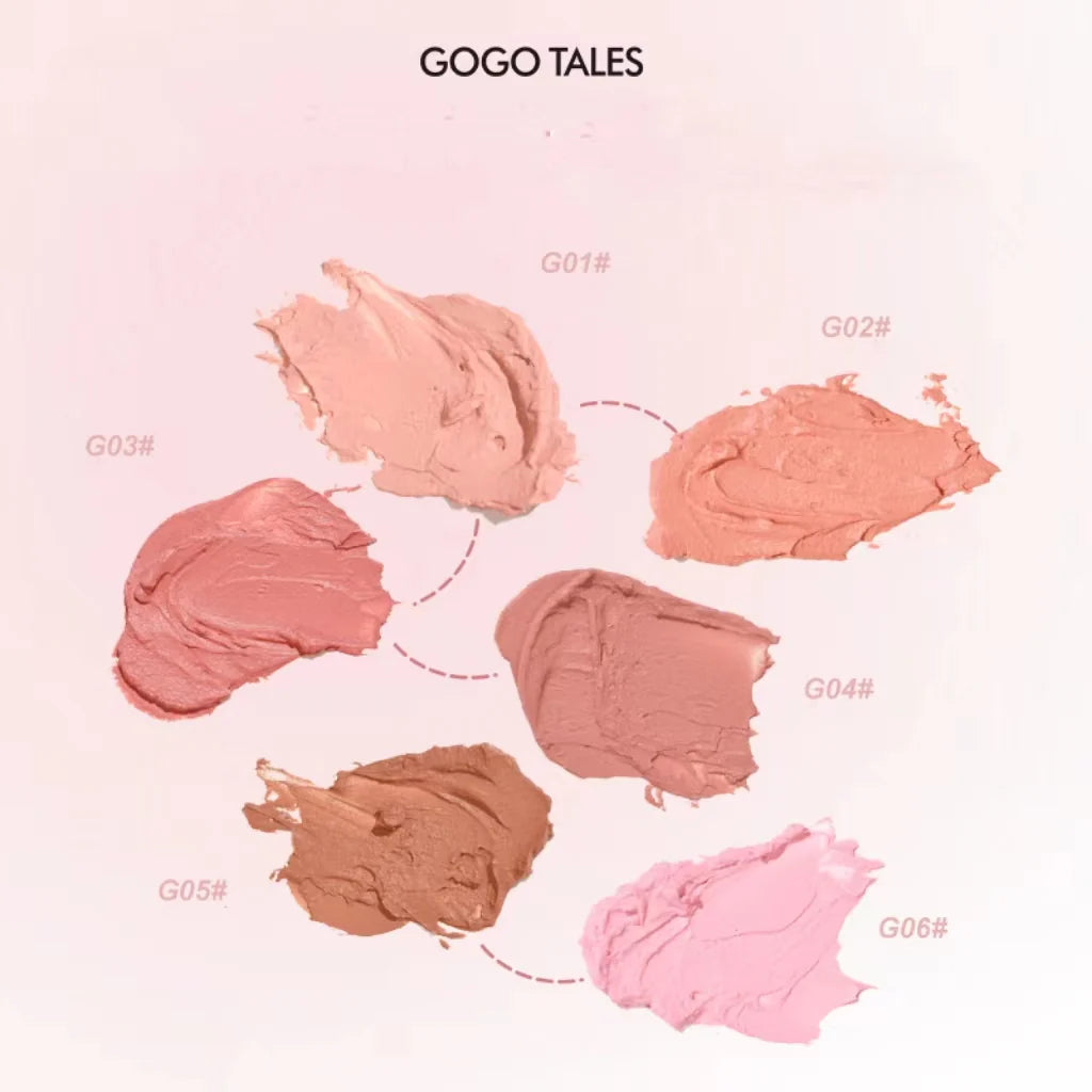 GOGOTALES Soft Powder Blush Cream 7g 戈戈舞贴贴柔粉腮红霜