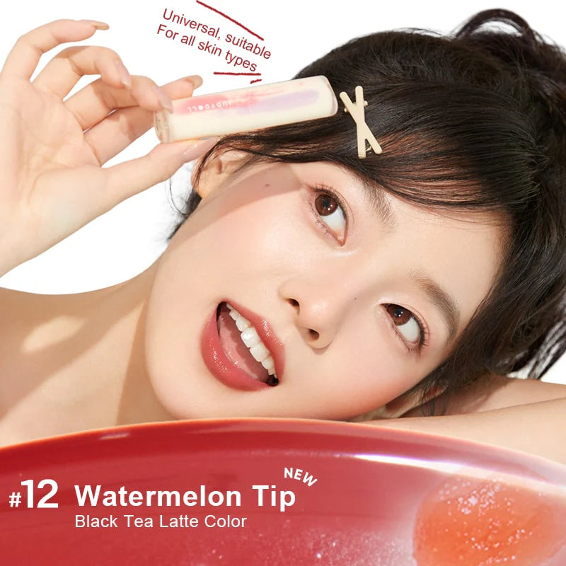 Judydoll Summer Watery Glow Lipstick 3g 橘朵水光唇膏镜面唇露固体唇蜜哑光口红唇釉滋润保湿显白