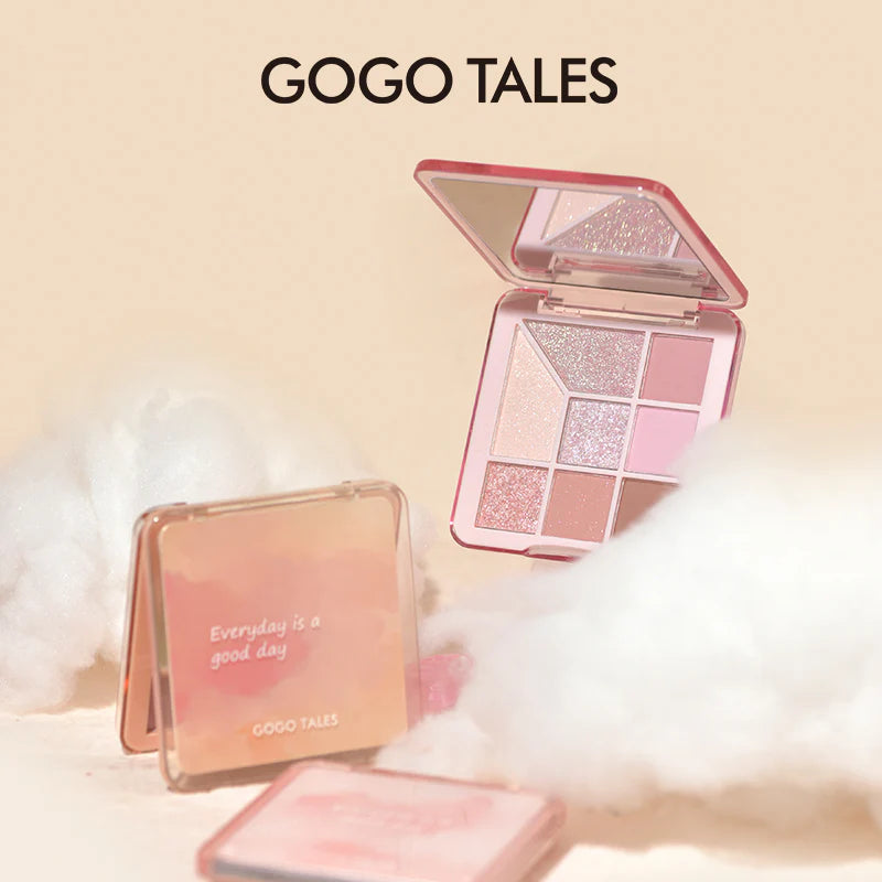 GOGOTALES 8 Color Eye Shadow Palette 13g 戈戈舞粉雾云口袋八色眼影盘