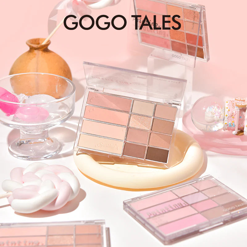 GOGOTALES Eye Shadow And Blush Palette 20g 戈戈舞眼影腮红二合一体盘