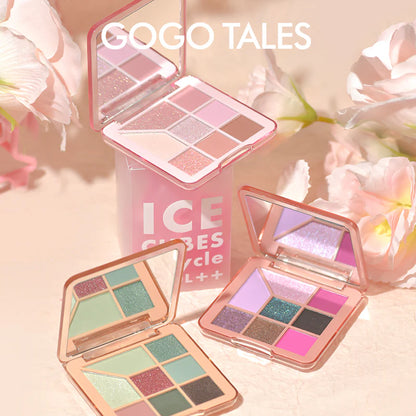 GOGOTALES 8 Color Eye Shadow Palette 13g 戈戈舞粉雾云口袋八色眼影盘