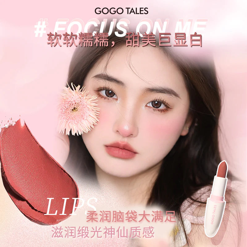 GOGOTALES Tinted Satin Lipstick 4g 戈戈舞潤飾緞光唇膏