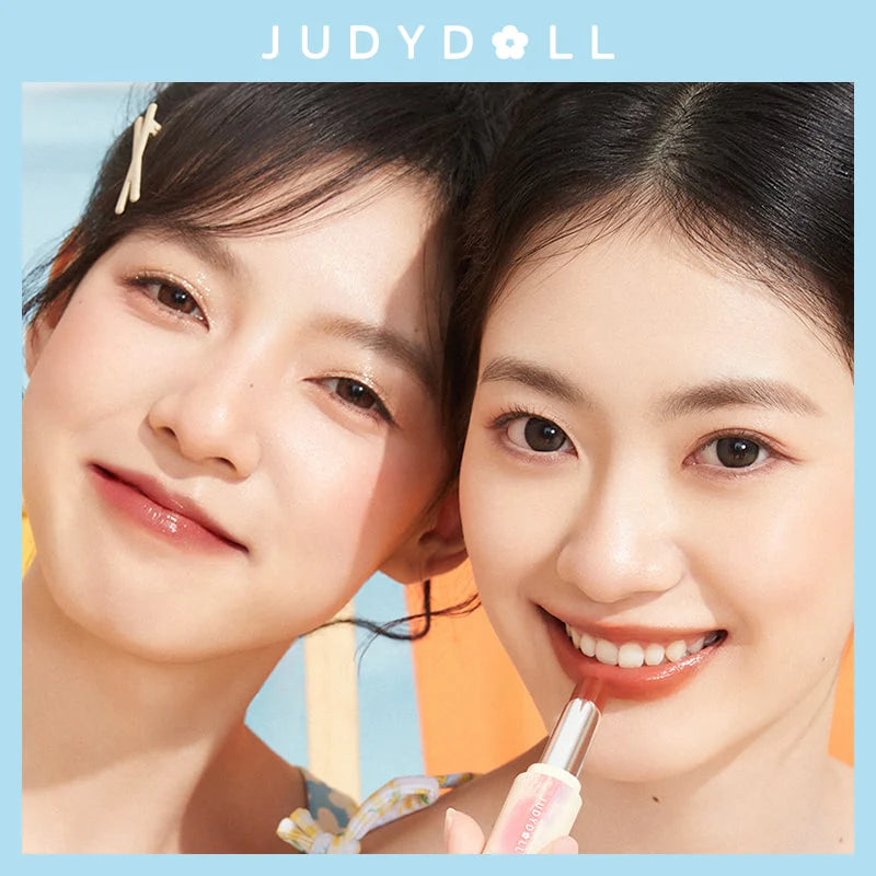 Judydoll Summer Watery Glow Lipstick 3g 橘朵水光唇膏镜面唇露固体唇蜜哑光口红唇釉滋润保湿显白