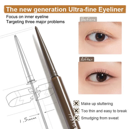 Judydoll Ultra-fine Eyeliner Gel Pen 55mg 橘朵极细眼线胶笔防水不晕染防汗新手初学